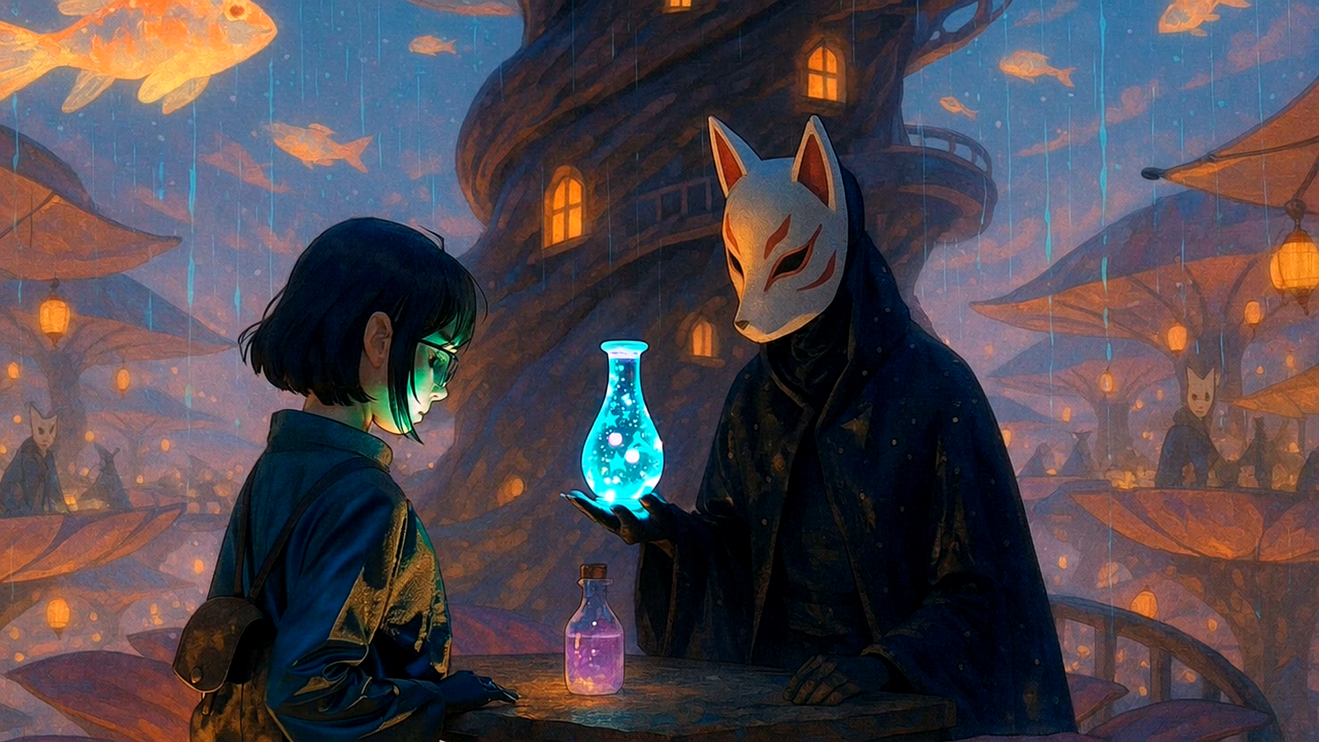 Rainlamp Reverie